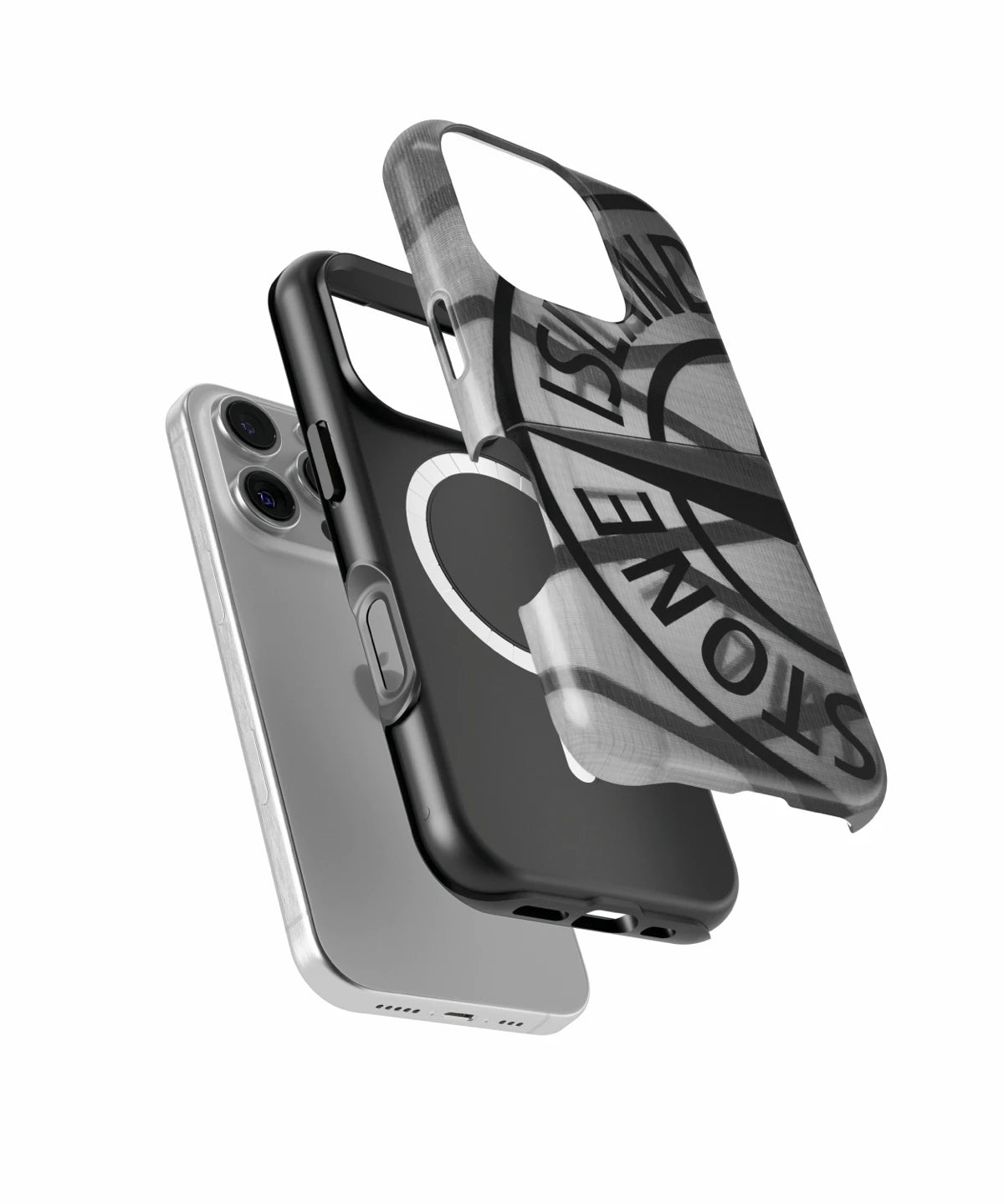 Coque stone gris MagSafe