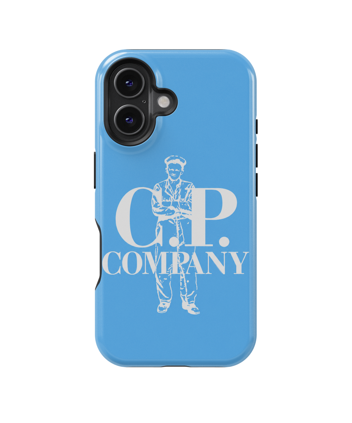 Coque bonhomme bleu