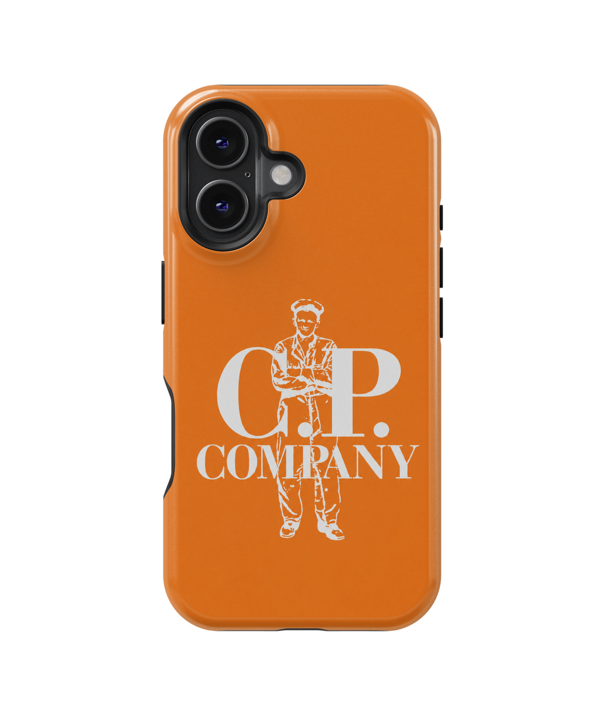 Coque bonhomme orange
